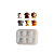 Molde de Silicone para apliques de Confeitaria - Safari 2 - Imagem 2