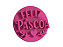 Carimbo para Doces Brigadeiro Feliz Páscoa (modelo 2) 3cm - Imagem 1