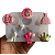 Molde de Silicone para apliques de Artesanato - 15 anos - Imagem 2