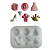 Molde de Silicone para apliques de Artesanato - 15 anos - Imagem 3