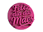 Carimbo para Doces Brigadeiro - Feliz Dia das Mães 3cm (modelo 3) - Imagem 1