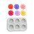 Molde de Silicone para apliques de Artesanato - Rosas - Imagem 2