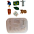 Molde de Silicone para apliques de Artesanato - Brasilidades - Imagem 3