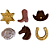 Molde de Silicone para apliques de Artesanato - Cowboy - Imagem 1