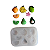 Molde de Silicone para apliques de Artesanato - Frutas 2 - Imagem 2
