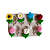 Molde de Silicone para apliques de Artesanato - Flores com Talo - Imagem 1