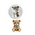 Molde de Silicone para apliques de Confeitaria - Urso Tricô - Imagem 1