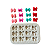Molde de Silicone para Apliques de Confeitaria - Laços 1,5cm (Mini Apliques) - Imagem 2