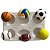 Molde de Silicone para apliques de Artesanato - Bolas Esportivas - Imagem 2