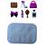 Molde de Silicone para apliques de Confeitaria - Moda Fashion - Imagem 1