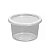 Embalagem Pote com Tampa G312 Cristal 500mL 25 unidades - Galvanotek - Imagem 1