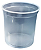 Pote Redondo 1800ml Sem Tampa 250 unidades -  Prafesta - Imagem 1