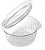 Embalagem Pote Redondo Articulado P742 250ml 200 unidades - Prafesta - Imagem 2