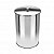 Lixeira Office com Tampa em Aço Inox 10L - JSN - Imagem 2
