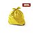 Saco para Lixo 200 Litros Coleta Seletiva Especial Amarelo com 100 unidades - Imagem 1
