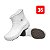 Bota Antiderrapante Cano Curto BB85 Branco Nº 36 Soft Woks - Imagem 1