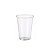 Copo Plástico Descartável 300mL Transparente 100 unidades Fonplast - Imagem 1