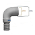 Mangueira Drenagem Boca Larga Curva 28mm Brastemp Consul Electrolux - Imagem 3