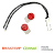 Sensor Degelo Temperatura Geladeira 2,7K Pequeno Brastemp Consul W10531315 - Imagem 2