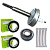 Kit Mecanismo Eixo Curto Brastemp Consul Original W11300675 - Imagem 1