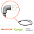 Mangueira saída água lavadora Brastemp Consul Original - Imagem 4
