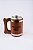 Caneca de Chopp em Madeira Personalizável 400ml - Imagem 2