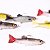 Kit Pesca Verde 3 Peças Vara 12 Libras 1,35 Metros Molinete 3 Rolamentos Isca - Imagem 9