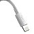 Kit com 2 cabos lightning Baseus - 1.5 metros branco, carregando rápido (USB A/Lightning) - Imagem 2