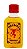 Licor Fireball Miniatura 50ml - Imagem 1