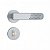 Fechadura 803/21 | 823/21 Roseta Redonda Acetinado - Imagem 2