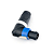 Conector Speak-on 4 Pinos Em L - Imagem 2