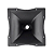 Corneta Ametron Flange 1'' 26mm Estilo Rcf 101 14 x 14 x 5.4 - Imagem 2