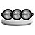 Kit Com 3 Reparo Driver Attack Atk Dm710 - 8 Ohms - Imagem 1