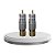 2 Conectores Rca Nakamichi Banhados A Ouro (1 Par) - Imagem 1