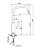 Misturador Monocomando Para Cozinha Mônaco Mesa Black - WJ-2246-MO-BL - Imagem 2
