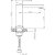 Misturador Monocomando Para Banheiro Madrid Mesa Bica Baixa Rose Gold – Jiwi - WJ-2875-MD-RG - Imagem 3