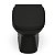 Kit Bacia Convencional, Complementos de Instalação e Assento Termofixo Debba Classic Black Matte - Roca - C329727009 - Imagem 5