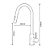 Misturador Monocomando Black Cozinha Gourmet Extensiva Classic – Kitbaco – KCLB1040 - Imagem 3