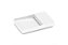 Cuba de Sobrepor 60x38cm Retangular Dash Horizon Branco - Roca - A32727900B - Imagem 1