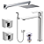 Kit 6 Peças Com Bica Alta WJ-2885-MK-CR Cromado - Jiwi - Imagem 1