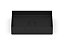 Cuba Matte Black De Apoio Retangular 510x360 Sem Mesa T6 Terra - Roca - A32787Z080 - Imagem 2