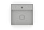 Cuba Stone De Apoio 400x400 Com Mesa T9 Terra - Roca - A32787T070 - Imagem 3