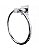 Kit Acessórios Square Quadrado 5 Peças Aluminio Cromado - Esteves - VAD087CWC - Imagem 6