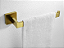 Porta Toalha de Rosto 25cm Gold Matte - Kitbaco - PTRGDF25 - Imagem 1