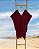 Kaftan Midi Tear Bordo - Imagem 1