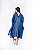 Kaftan Midi Tear Azul Royal,Bandeira e Caqui - Imagem 3