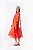 Kaftan Midi Tear Laranja e Pink - Imagem 4