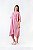 Kaftan MidiTear Rosa e Caqui - Imagem 1