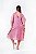 Kaftan MidiTear Rosa e Caqui - Imagem 3