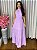 VESTIDO LONGO CREPE FRENTE ÚNICA - Imagem 1